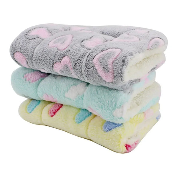 Soft Cat Bed Mats Warm Dog Bed Soft Fleece Pet Blanket Puppy Sleep Mat Kitten Mattress Cushion for Small Dogs Cat Accessories - Image 5