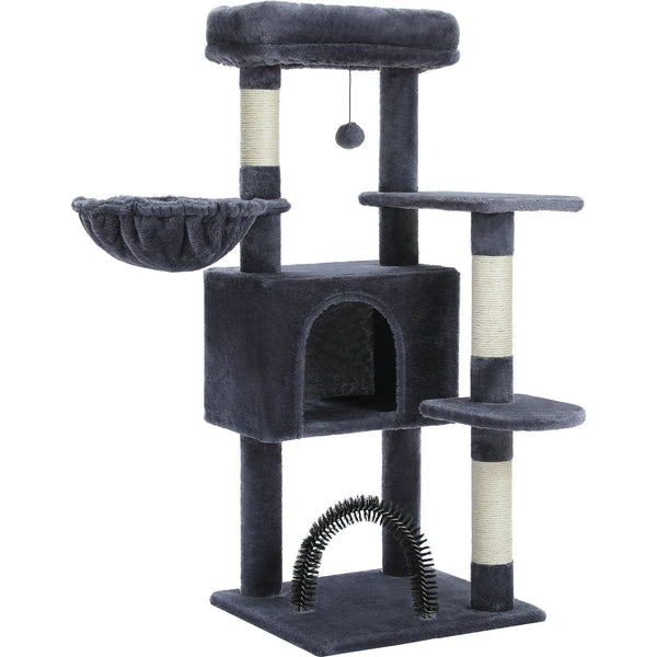 Cat Tree with Toy Cat Tower condo for Indoor Cats Cat House with Padded Plush Perch Cozy Hammock and Sisal Scratching Posts - Image 22