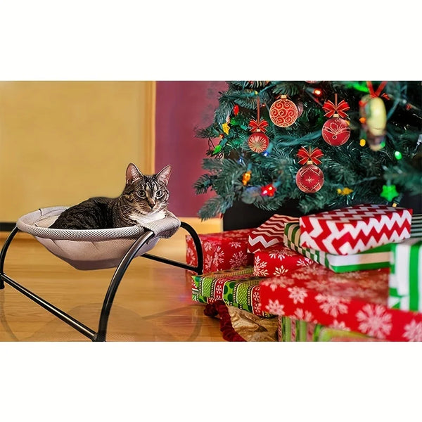 Cat Bed Pet Hammock Bed Cat Sleeping Bed Breathable Cooling Cot Sofa Pet Hammock Bed - Image 15