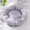 40CM Flower Soft Cat Bed Comfortable Sleep Pet Bed Cat Sleeping Mat Long Plush Dogs Basket Cushion Cat Mat Animals Sleeping Sofa - Image 2