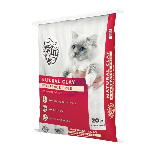 Natural Unscented Non-Clumping Clay Cat Litter – Low Dust, Gentle & Odor Control Formula - Image 3