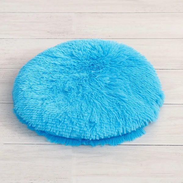 Plush Cat Bed Mats Round Pet Bed for Cats Small Dogs Soft Fleece Pet Sleeping Mat Kitten Puppy Nest Pet Cushion Cat Accessories - Image 29