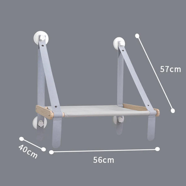Cat Bed Hanging Window Cat Hammock Soft Pet Bed House Kitten Climbing Frame Sunny Window Seat Nest Bearing 20kg Cats Accessories - Image 5