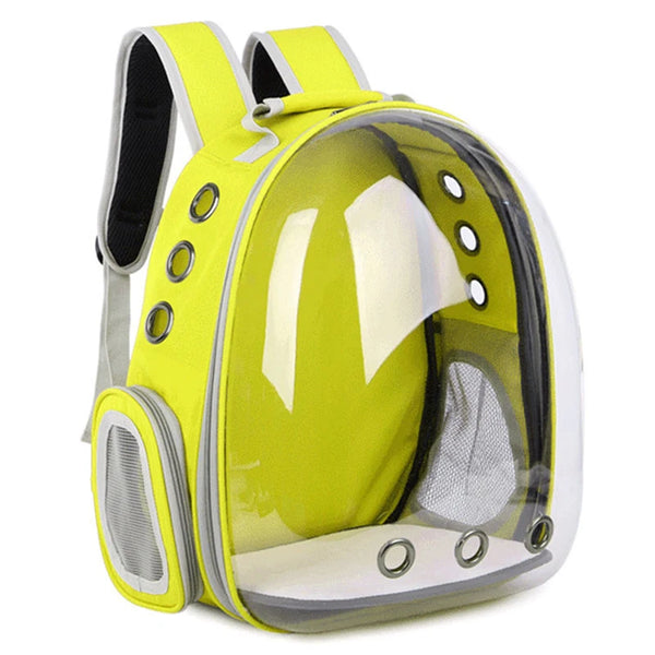 Pawsh Comfort™ Portable Transparent Space Capsule Pet Backpack – Soft-Sided Travel Bag for Cats & Dogs - Image 33
