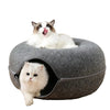 Donut Cat Bed Interactive Tunnel Pet Felt Indoor Toys Cats House Kitten Training Toy Cat Kennel Pets Supplies - Image 8