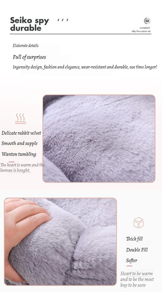 Flower Soft Cat Bed Cat Sleeping Mat Comfortable Sleep Pet Bed Long Plush Dogs Basket Cushion Cats Mat Animals Sleeping Sofa - Image 15