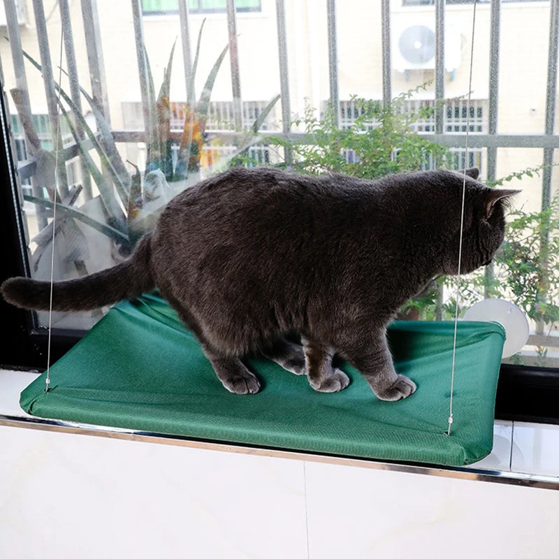 New Arrival Four Seasons Pet Bed Suction Cup Cat Hammock Window Sill Hanging Cat Hammock Removable and Washable Cat Bed