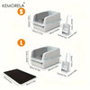 Stainless Steel Litter Box With Litter Mat And Litter Spade Lid High Side Suitable For Large Cats Closed Litter Tray With Spoon - Image 6
