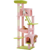 Pawsh Comfort™ 180cm Large Cat Tree Tower – Spacious Climbing Frame with Sisal Scratching Post, Hammock & Perch - Image 28