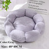 40CM Flower Soft Cat Bed Comfortable Sleep Pet Bed Cat Sleeping Mat Long Plush Dogs Basket Cushion Cat Mat Animals Sleeping Sofa - Image 30