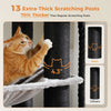 Pawsh Comfort™ Large Cat Tree for Big Cats – Robust Multi-Level Tower with Hammock, 11 Sisal Posts & Large Perch - Image 20