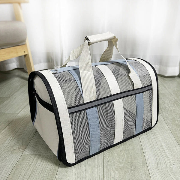 Pawsh Comfort™ Portable Foldable Pet Carrying Bag – Mesh Handbag for Small to Medium Cats & Dogs - Image 21