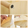 Pawsh Comfort™ Multi-Level Indoor Wood Cat Tree – Spacious Condo, Scratching Posts, Hammock, Top Perch & Cat Toys - Image 11