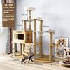 Pawsh Comfort™ Cat Climbing Frame Tower for Large Cats – Large Hammock, Sisal-Covered Scratching Posts, Cozy Condo & Top Perch - Image 25