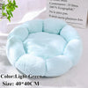 40CM Flower Soft Cat Bed Comfortable Sleep Pet Bed Cat Sleeping Mat Long Plush Dogs Basket Cushion Cat Mat Animals Sleeping Sofa - Image 29