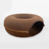 Donut Cat Bed Interactive Tunnel Pet Felt Indoor Toys Cats House Kitten Training Toy Cat Kennel Pets Supplies - Image 13