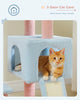 Flower Cat Tree, Multi-Level Cat Tower with Sisal Scratching Posts, Hammock, Ramp, Top Perch, Cat Condo for Indoor, Kitten Toys - Image 11