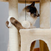 Pawsh Comfort™ Wooden Cat Tower – Double Condos, Spacious Perch, Fully Wrapped Sisal Scratching Posts & Replaceable Dangling Balls - Image 35