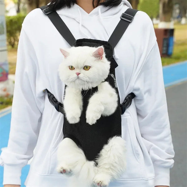 Pawsh Comfort™ Upgraded Adjustable Pet Backpack – Portable Outdoor Carrying Bag for Cats & Dogs, Ideal for Travel, Camping & Hiking - Image 13