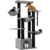 Pawsh Comfort™ Large Cat Tree for Big Cats – Robust Multi-Level Tower with Hammock, 11 Sisal Posts & Large Perch - Image 26