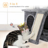 Pawsh Comfort™ Wooden Cat Tower – Double Condos, Spacious Perch, Fully Wrapped Sisal Scratching Posts & Replaceable Dangling Balls - Image 30