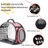 Pawsh Comfort™ Portable Transparent Capsule Cat Carrier Shoulder Bag – Breathable Outdoor Travel Handbag for Puppies & Kittens - Image 3
