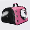 Pawsh Comfort™ Portable Transparent Foldable Cat Backpack – Lightweight Breathable Handheld Tote for Pet Travel Essentials - Image 15