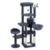 Pawsh Comfort™ Multi-Level Indoor Cat Tree – Tall Tower with Scratching Posts, Hammock, Large Perches, Hanging Balls & Spacious Condo House - Image 35