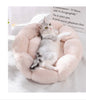 Flower Soft Cat Bed Cat Sleeping Mat Comfortable Sleep Pet Bed Long Plush Dogs Basket Cushion Cats Mat Animals Sleeping Sofa - Image 25
