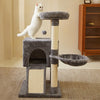Pawsh Comfort™ Luxury Cat Tree – Double Condos, Spacious Perch, Hammock, Fully Wrapped Sisal Scratching Posts & Dangling Balls - Image 5