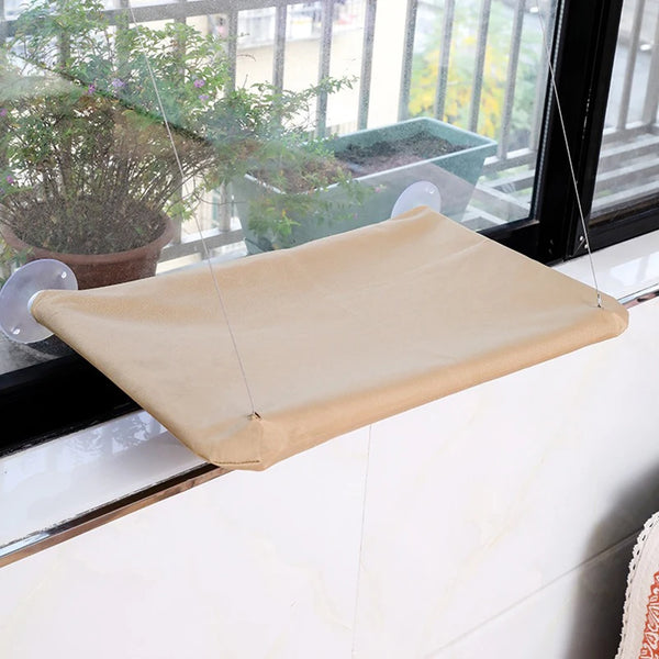 New Arrival Four Seasons Pet Bed Suction Cup Cat Hammock Window Sill Hanging Cat Hammock Removable and Washable Cat Bed - Image 9