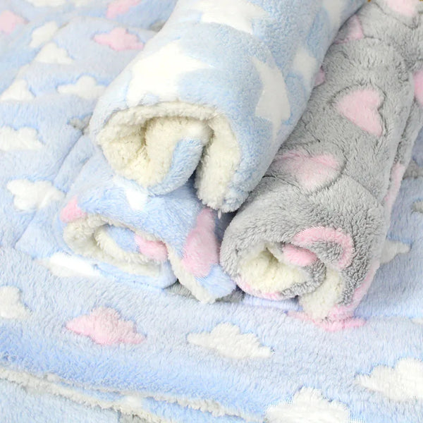 Soft Cat Bed Mats Short Plush Pet Sleeping Bed Mats for Cats Small Dogs Cute Pet Pad Blanket Warm Kitten Cushion Cat Accessories - Image 19
