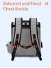 Pawsh Comfort™ Portable Breathable Outdoor Foldable Expandable Pet Backpack – Large Capacity Oxford Cloth Carrier for Cats & Dogs - Image 21