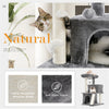Pawsh Comfort™ Wooden Cat Tower – Double Condos, Spacious Perch, Fully Wrapped Sisal Scratching Posts & Replaceable Dangling Balls - Image 6