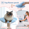 Pawsh Comfort™ Flower Cat Tree – Large Metal Frame Hammock, Sisal Scratching Posts & Pink Perch, Small Indoor Cat Tower - Image 6
