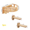 Pawsh Comfort™ Wall-Mounted Wooden Cat Tree – Shelves, Scratching Posts, Climbing Perches, Hammock, Steps & Ladder - Image 31