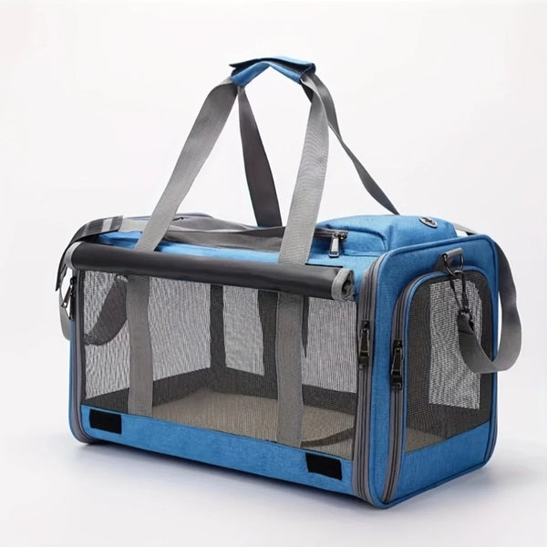 Pawsh Comfort™ Soft-Sided Pet Carrier for Large & Medium Cats – Spacious Carrier for Big Cats, Medium Cats & Puppies - Image 14