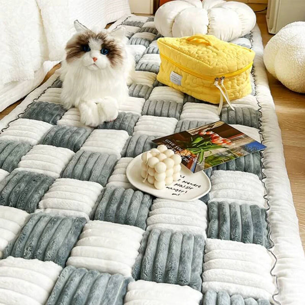 Dog Bed Mat Warm Pet Cat Scratchable Blanket Anti-slip Washable Cushion Sofa Couch Cover Protector For Large Dogs Pet Supplies - Image 7