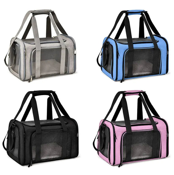 Pawsh Comfort™ Breathable Mesh Pet Carrier Bag – Outdoor Travel Tent for Small Dogs & Cats - Image 8
