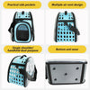 Pawsh Comfort™ Portable Transparent Capsule Cat Carrier Shoulder Bag – Breathable Outdoor Travel Handbag for Puppies & Kittens - Image 6