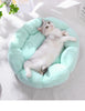 40CM Flower Soft Cat Bed Comfortable Sleep Pet Bed Cat Sleeping Mat Long Plush Dogs Basket Cushion Cat Mat Animals Sleeping Sofa - Image 26