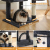 Cat Tree with Toy Cat Tower condo for Indoor Cats Cat House with Padded Plush Perch Cozy Hammock and Sisal Scratching Posts - Image 4