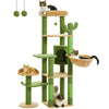 Pawsh Comfort™ Multi-Level Indoor Cat Tree – Tall Tower with Scratching Posts, Hammock, Large Perches, Hanging Balls & Spacious Condo House - Image 37