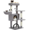 Cat Tree with Toy Cat Tower condo for Indoor Cats Cat House with Padded Plush Perch Cozy Hammock and Sisal Scratching Posts - Image 46