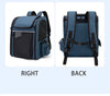 Pawsh Comfort™ Portable Breathable Outdoor Foldable Expandable Pet Backpack – Large Capacity Oxford Cloth Carrier for Cats & Dogs - Image 29
