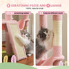 Pawsh Comfort™ Adjustable Floor-to-Ceiling Cat Tree – Tall Indoor Tower with Sisal Scratching Post, Cozy Condo, Hammock & Cat Toys - Image 10