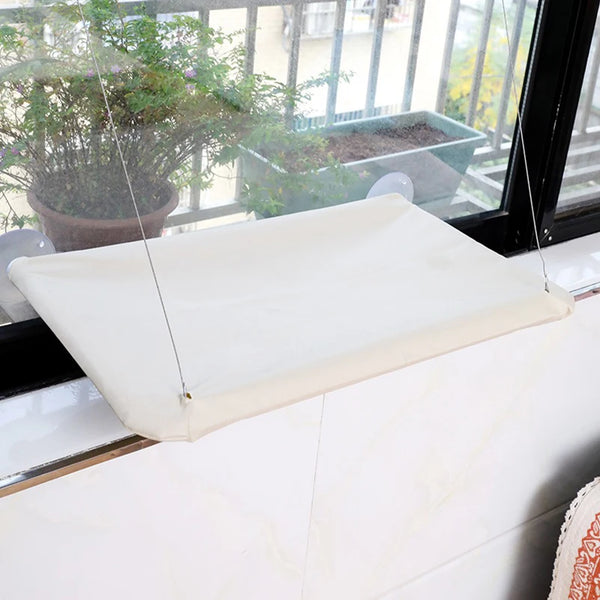New Arrival Four Seasons Pet Bed Suction Cup Cat Hammock Window Sill Hanging Cat Hammock Removable and Washable Cat Bed - Image 10