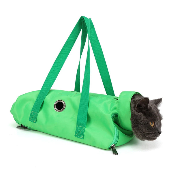 Pawsh Comfort™ Multifunctional Breathable Double-Shoulder Cat Bag – Portable, Anti-Scratch, Foldable & Secure Pet Carrier - Image 5