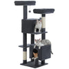 Pawsh Comfort™ Cactus Cat Tree – 133cm Indoor Cat Tower with 2 Padded Perches, 2 Condos & 2 Scratching Posts - Image 29