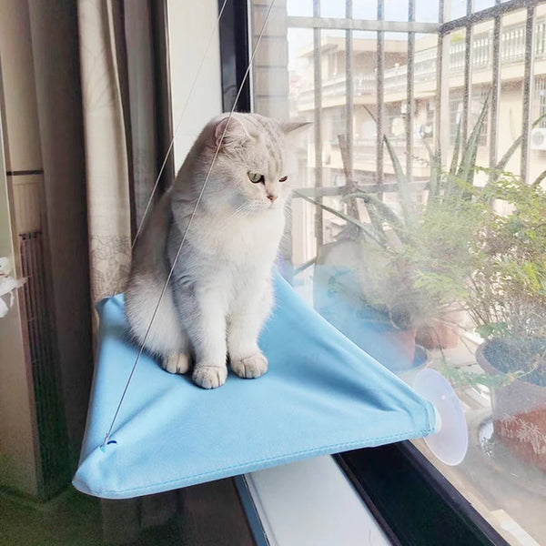 New Arrival Four Seasons Pet Bed Suction Cup Cat Hammock Window Sill Hanging Cat Hammock Removable and Washable Cat Bed - Image 8